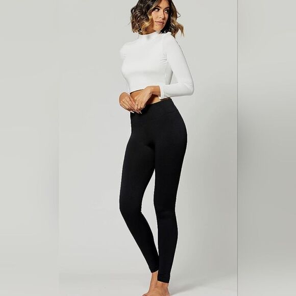 New Mix Premium Fleece Lined Leggings - Picture 4 of 11